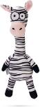 Žaislas šuniui Beeztees Zebra Yip 619419, 33 cm, baltas/juodas, 33