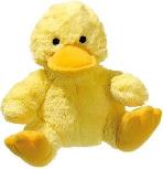 Žaislas šuniui Karlie Duck Gagi 47859, 22 cm, geltonas