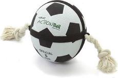 Žaislas šuniui Beeztees Action Ball 45415, 43 cm, Ø 19 cm, baltas/juodas, 19 cm