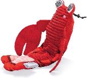 Elektroninis kačių žaislas Beeztees Moving Lobster 30024417, raudonas, 25 cm