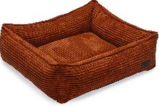 Gyvūno guolis Beeztees Ribbed 26066, oranžinis, 65 x 60 cm