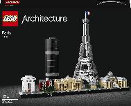 Konstruktorius LEGO Architecture Paryžius 21044, 694 vnt.