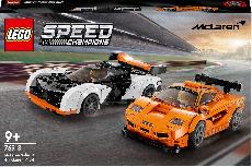 Konstruktorius LEGO Speed Champions McLaren Solus GT ir McLaren F1 LM 76918