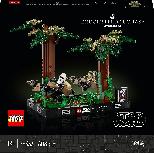 Konstruktorius LEGO Star Wars Endoro™ greitaeigio motociklo gaudynių diorama 75353