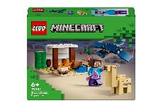 Konstruktorius LEGO® Minecraft Styvo ekspedicija dykumoje 21251