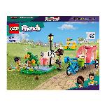 Konstruktorius LEGO® Friends Šunų gelbėjimo dviratis 41738, 125 vnt.