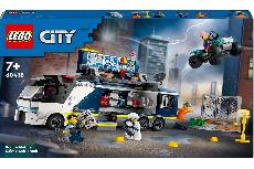 Konstruktorius LEGO® City Police Policijos mobiliosios nusikaltimų tyrimo laboratorijos sunkvežimis 60418