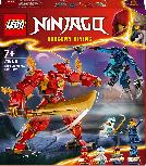 Konstruktorius LEGO® Ninjago Kai stichijos ugnies robotas 71808