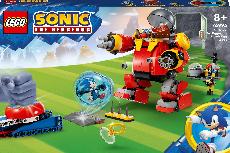 Konstruktorius LEGO® Sonic the Hedgehog™ Sonic prieš dr. Eggman Mirties kiaušinį-robotą 76993, 615 vnt.