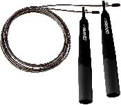 Šokdynė Avento Steel Jump Rope 42HO, 290 cm, juoda