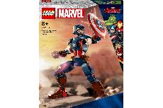 Konstruktorius LEGO® Marvel Kapitono Amerikos konstruojama figūrėlė 76258, 310 vnt.