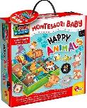 Lavinimo žaislas Lisciani Montessori Baby Happy Animals, įvairių spalvų