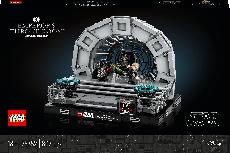 Konstruktorius LEGO Star Wars Imperatoriaus sosto menės™ diorama 75352