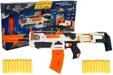 Žaislinis šautuvas su kulkomis Lean Toys Blaster Flame War Soul, 75 cm