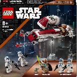 Konstruktorius LEGO® Star Wars™ BARC greitaeigio motociklo pabėgimas 75378