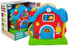 Interaktyvus žaislas Lean Toys My First Music Barn LT8475, 18 cm, anglų