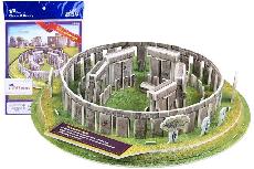 3D dėlionė Stonehenge, 4.2 cm, įvairių spalvų, 35 vnt.