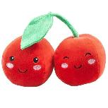 Pliušinis žaislas PMS Softlings Cherry Food, raudonas, 16 cm