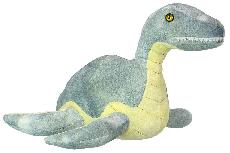 Pliušinis žaislas dinozauras Wild Planet Plesiosaurus, pilkas, 26 cm