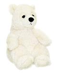 Pliušinis žaislas Aurora Sluuumpy Polar Bear 190021A, baltas, 20 cm