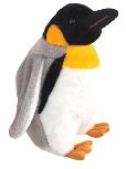 Pliušinis žaislas Beppe Emperor Penguin 13578, baltas/juodas/pilkas, 25 cm