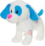 Pliušinis žaislas Dog 619219, mėlynas/baltas, 28 cm