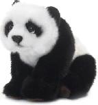 Pliušinis žaislas WWF Panda 186581, baltas/juodas, 23 cm