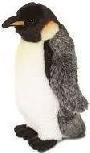 Pliušinis žaislas Molli Toys Emperor Penguin 468434, baltas/juodas, 20 cm