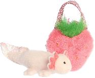 Pliušinis žaislas Aurora Fancy Pals Axolotl, rožinė/smėlio