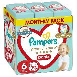 Sauskelnės-kelnaitės Pampers Premium Care Pants, 6 dydis, 15 - 30 kg, 93 vnt.