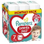 Sauskelnės-kelnaitės Pampers, 7 dydis, 114 vnt.