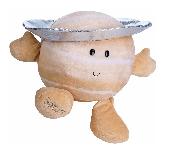 Pliušinis žaislas Celestial Buddies Planety Saturn, smėlio, 23 cm