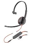 Laidinės ausinės Plantronics Blackwire C3215, juoda