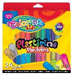 Plastilinas Colorino Kids 42642PTR, 24 vnt.