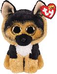 Pliušinis žaislas TY Beanie Boos Spirit German Shepard, rudas, 24 cm