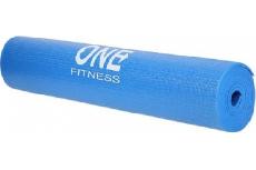 Kilimėlis fitnesui ir jogai One Fitness YM01, mėlyna, 173.5 cm x 61 cm x 0.3 cm