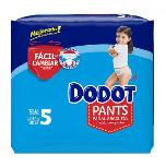 Sauskelnės-kelnaitės Dodot Pants, 5 dydis, 12 - 17 kg, 30 vnt.