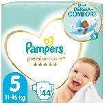 Sauskelnės Pampers Premium Care, 5 dydis, 18 kg, 44 vnt.