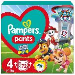 Sauskelnės-kelnaitės Pampers Pants Paw Patrol, 4 dydis, 9 - 15 kg, 72 vnt.