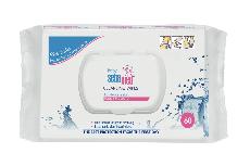 Drėgnos servetėlės Sebamed Cleansing Wipes, 60 vnt.