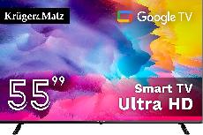 Televizorius Kruger&Matz KM0255UHD-SA, Mini LED, 55 "