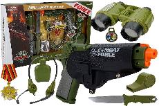 Komplektas Lean Toys Military Power Gun LT7865