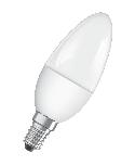 Lemputė Osram LED, B35, 2700 °K, E14, 5 W, 470 lm