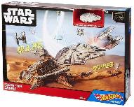 Konstruktorius, kosminis erdvėlaivis Mattel Hot Wheels Star Wars Escape From Jakku, plastikas