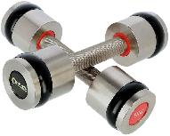 Svarmenų rinkinys HMS Chrome Dumbbells, 5 kg x 2 vnt.