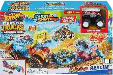 Automobilių trasa Mattel Hot Wheels Monster Trucks 5 Alarm Rescue HPN73