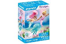 Konstruktorius Playmobil Princess Magic Mermaid Kids With Jellyfish 71504, plastikas