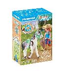 Konstruktorius Playmobil Feeding Time with Ellie and Sawdust 71358, plastikas