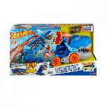 Žaislinė sunkioji technika Mattel Hot Wheels City Ultimate T-Rex Transporter HNG50, mėlyna