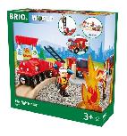 Gaisrinės brigados rinkinys Brio World 33815000, įvairių spalvų